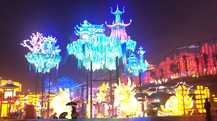 OST新媒体产业园-四川省·成都市·锦江区-景色优美。夜景美丽。漂亮。适合网纱 推广 等等景色优美。